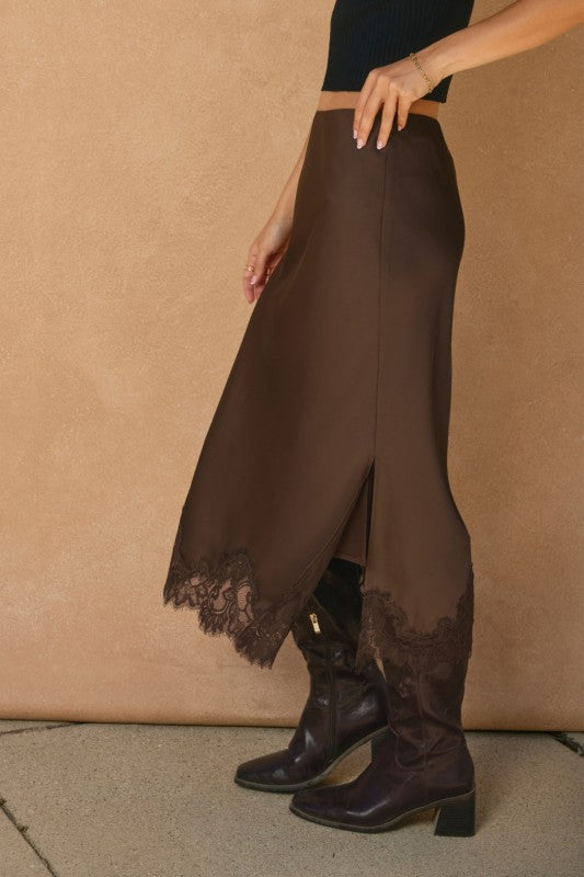 Elegant Evening Midi Skirt