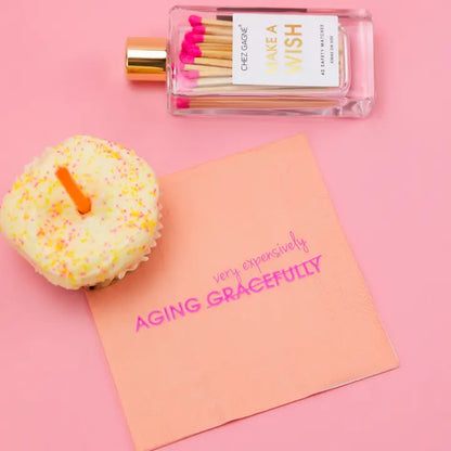 Aging Very Expensively Napkins