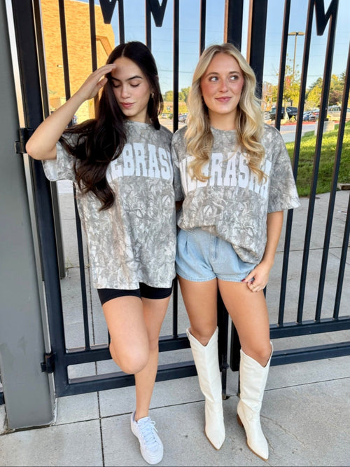 Camo Nebraska Tee
