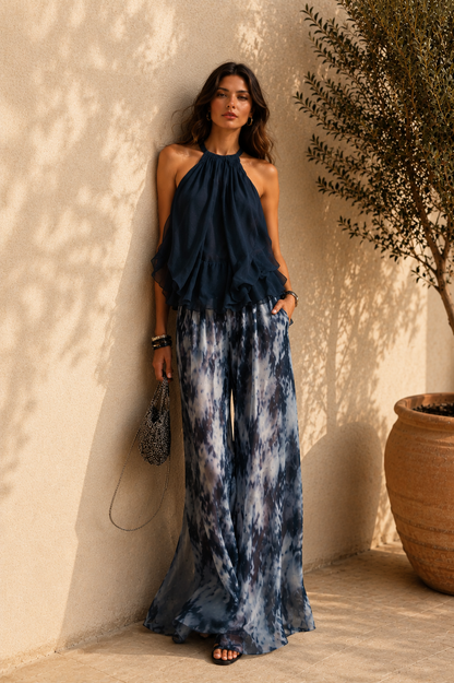 Driftwood Muse Halter Pant Set