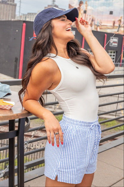 Emily Ribbed Tank Bodysuit