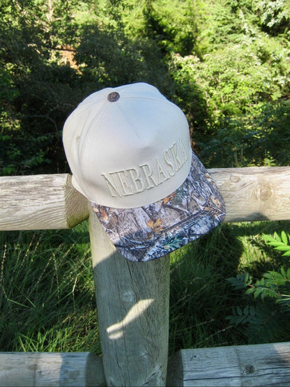 Camo Nebraska Trucker Hat