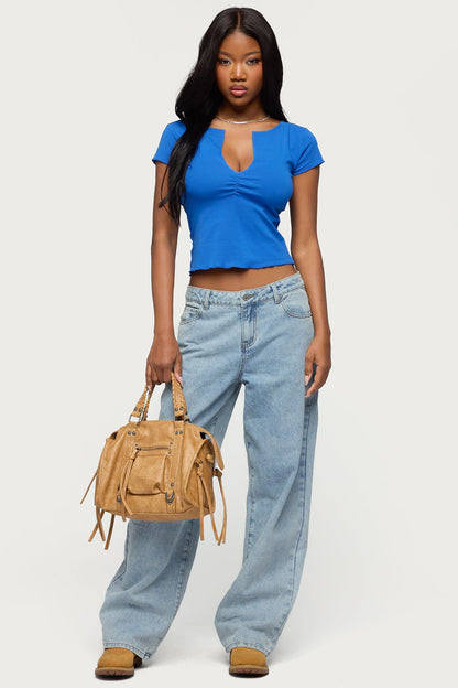 Andria V Neck Top
