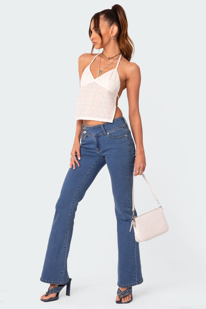 Courtney Lacey Open Back Top