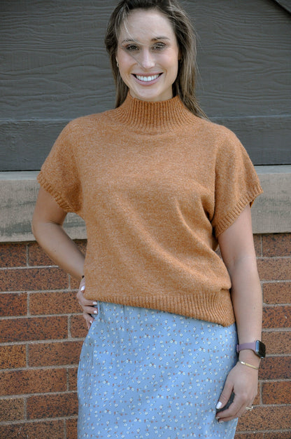 Extended SS Solid Sweater Vest