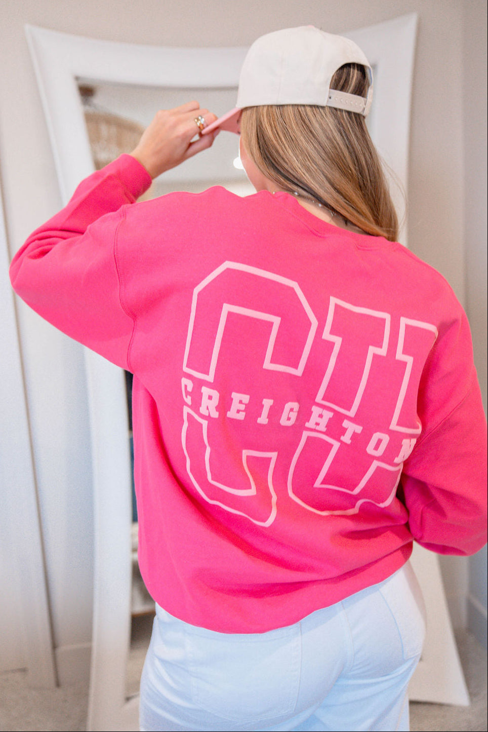 CU Crewneck Sweatshirt (Pink)