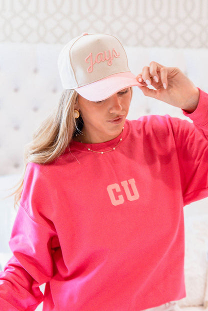 CU Crewneck Sweatshirt (Pink)