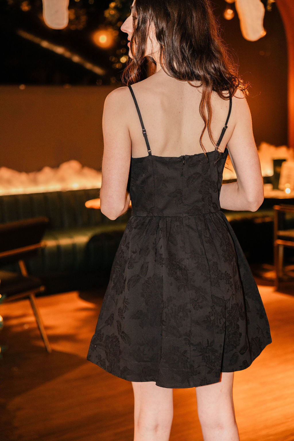 Delicate Floral Mini Dress