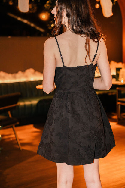 Delicate Floral Mini Dress
