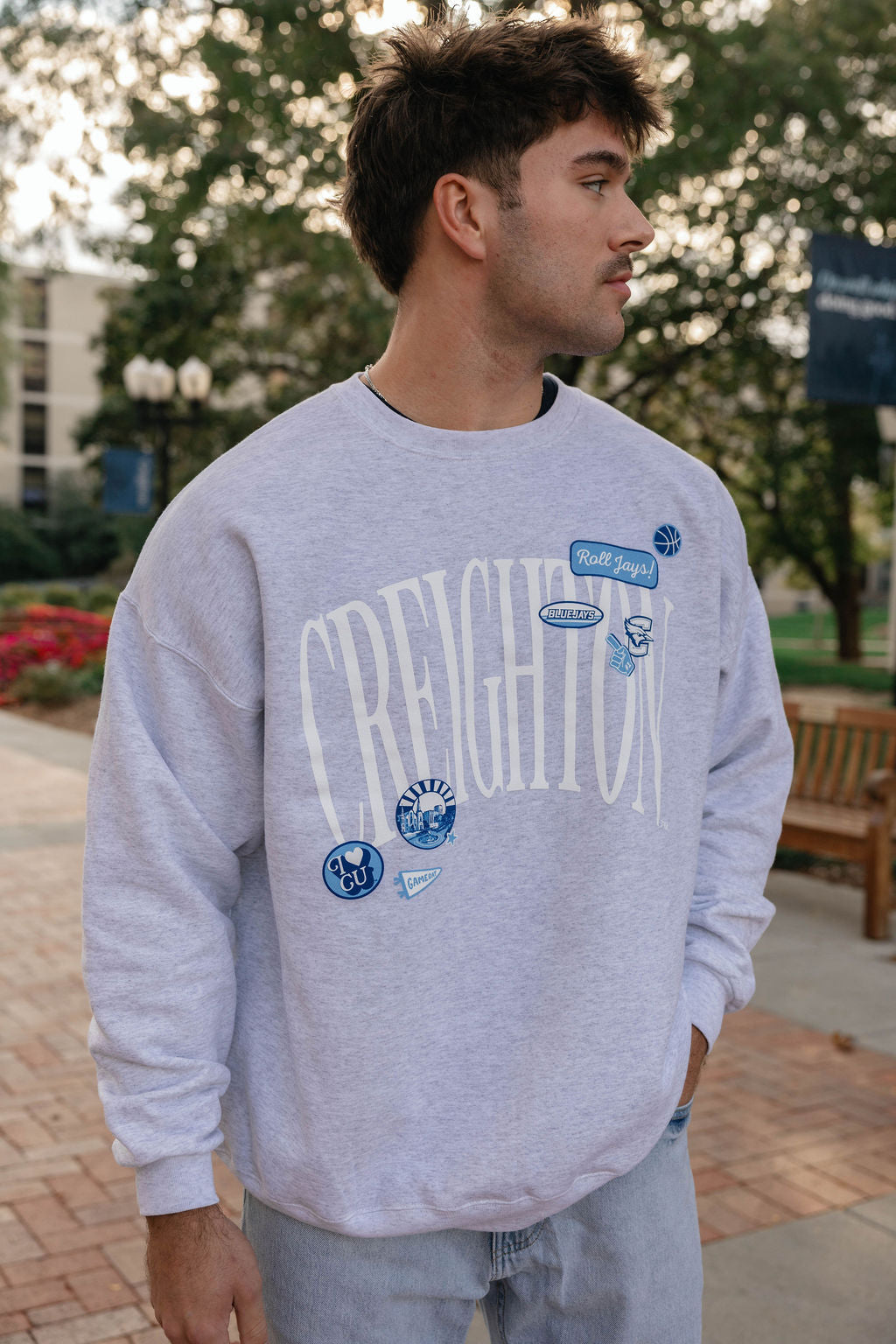 Creighton Patches Sweatshirt