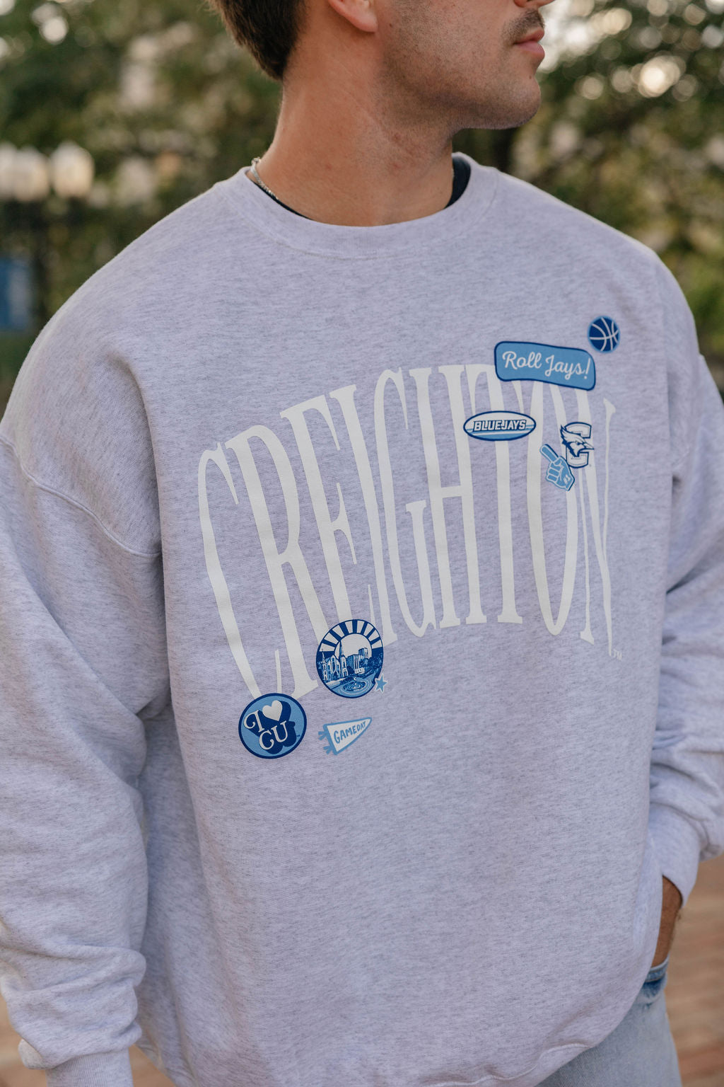 Creighton Patches Sweatshirt