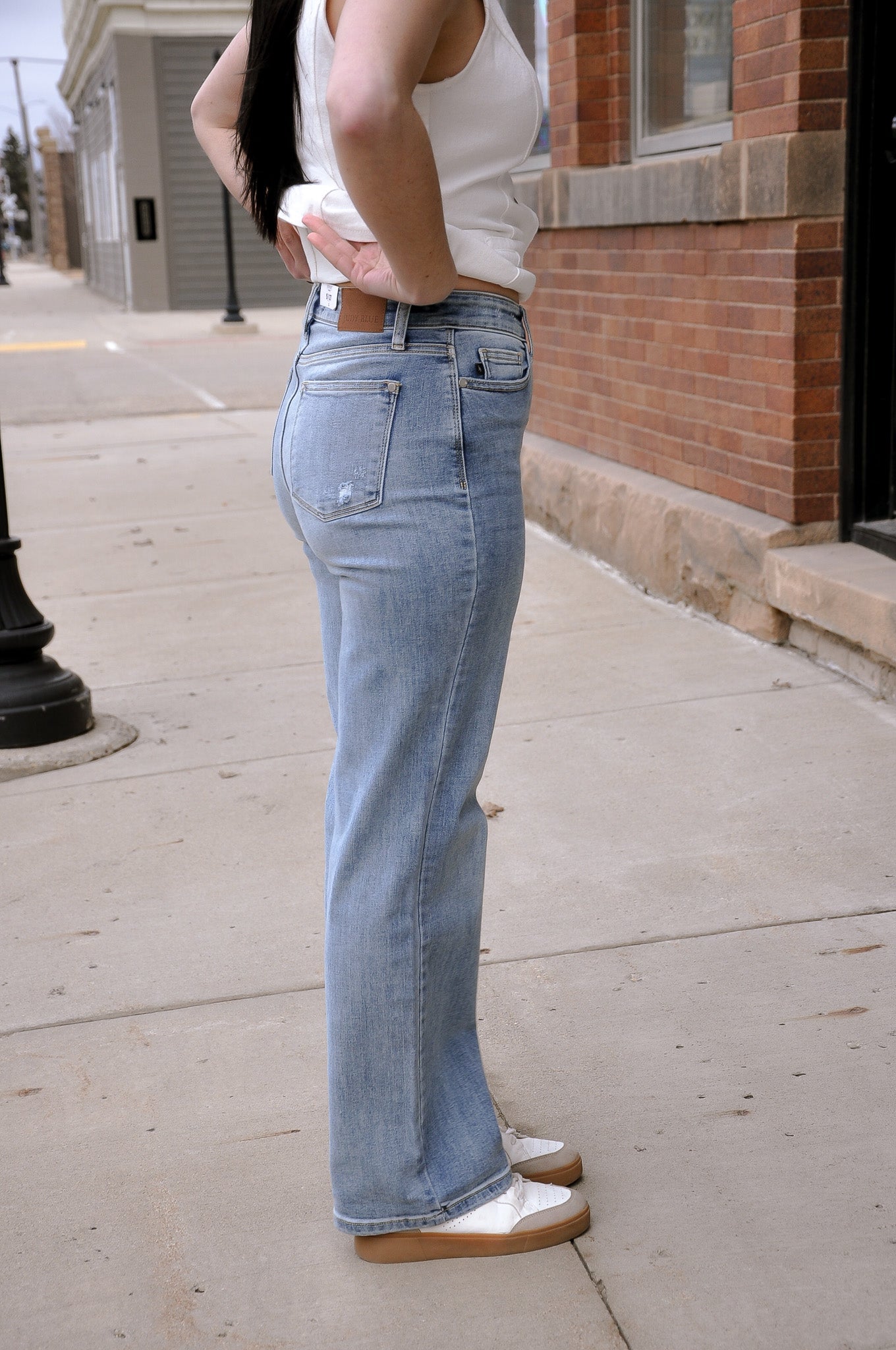 JB HW Stone Wash Straight Jean