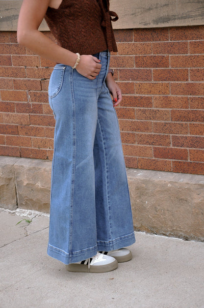 Judy Blue HW LIZA Palazzo Jeans