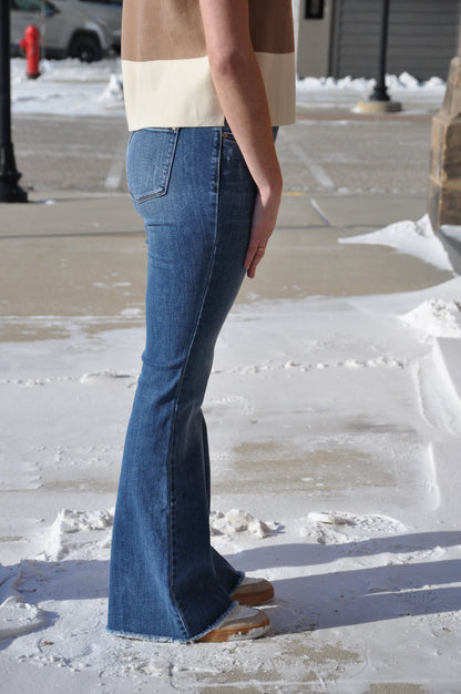 Judy Blue MR Vintage Wash Flare