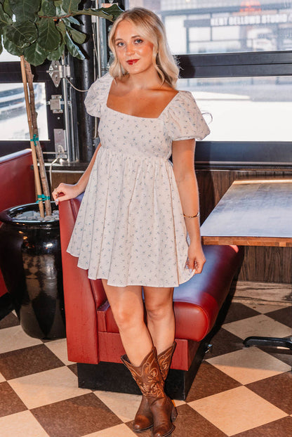 Cottage Bloom Mini Dress