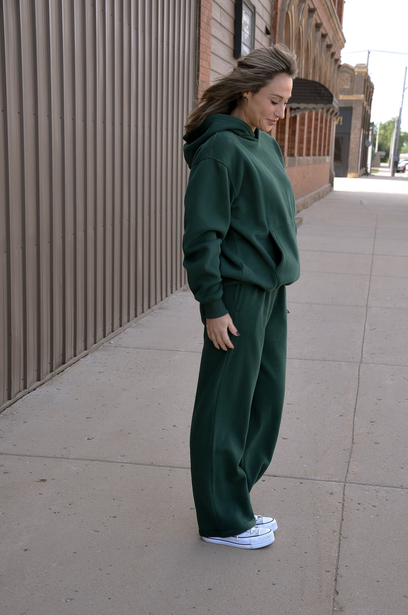 Lani Cloud Fleece Wide Leg Sweat Set