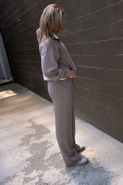 Modal Poly Span Quarter Zip Pullover