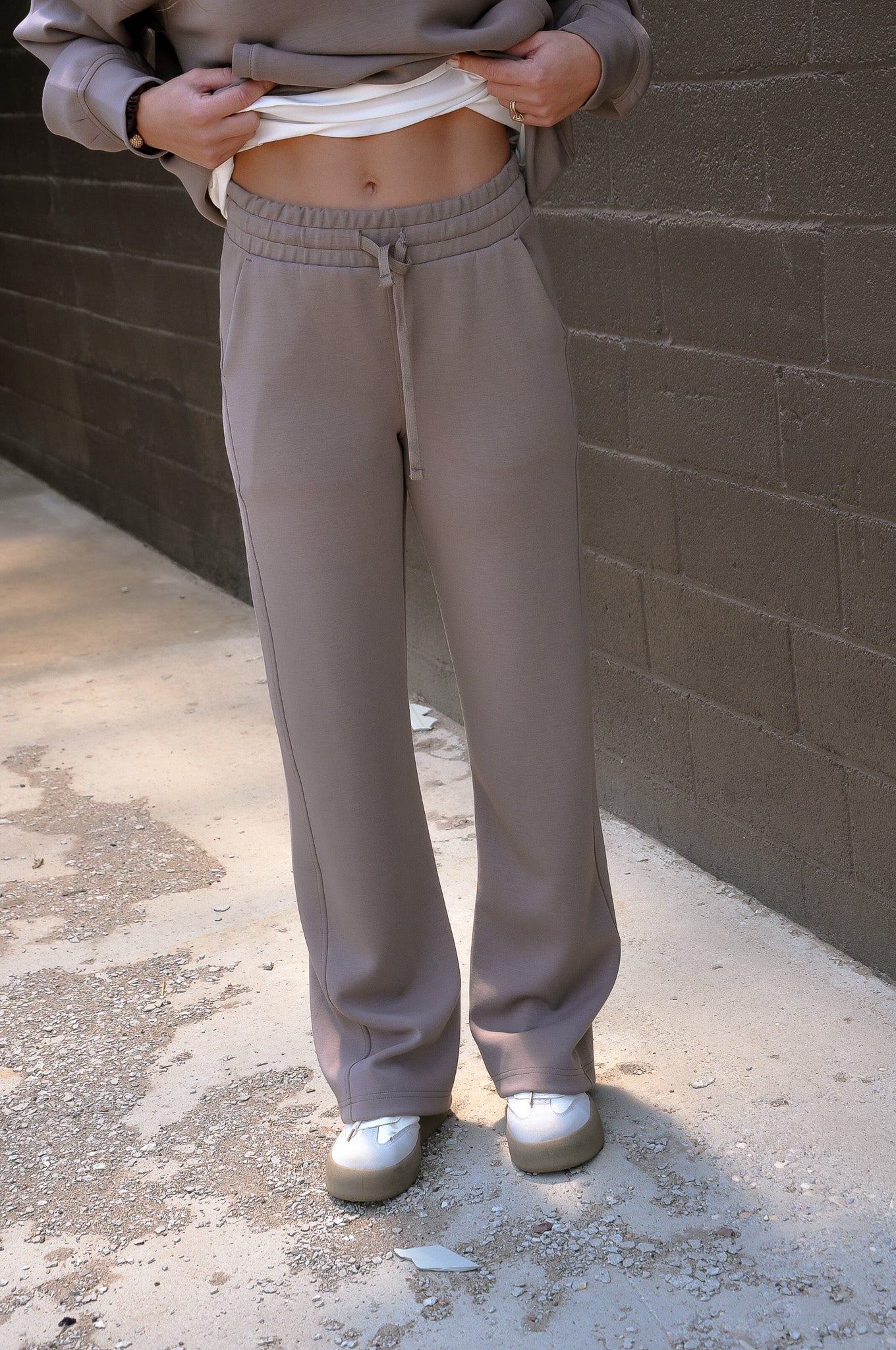 Modal Poly Span Scuba Straight Pant