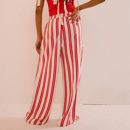 Free Spirit Stripe Wide Leg Pants