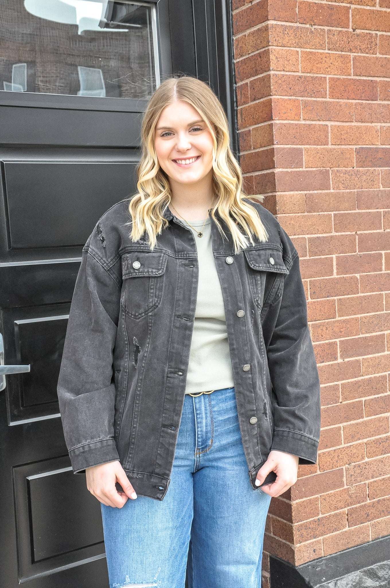 Oversize Trucker Denim Jacket