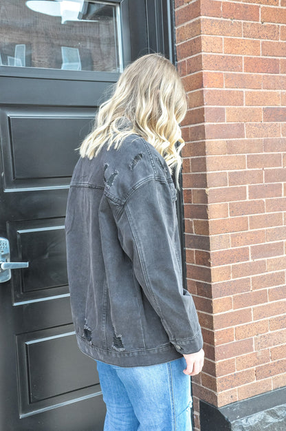 Oversize Trucker Denim Jacket
