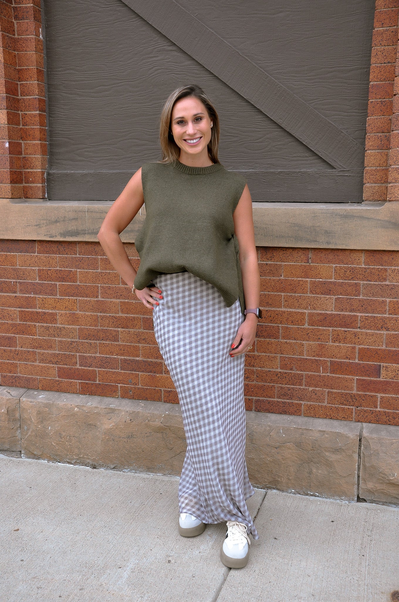 Sassy Side Tie Knit Vest