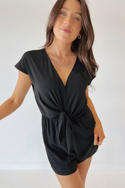 Connie V-Neck Romper