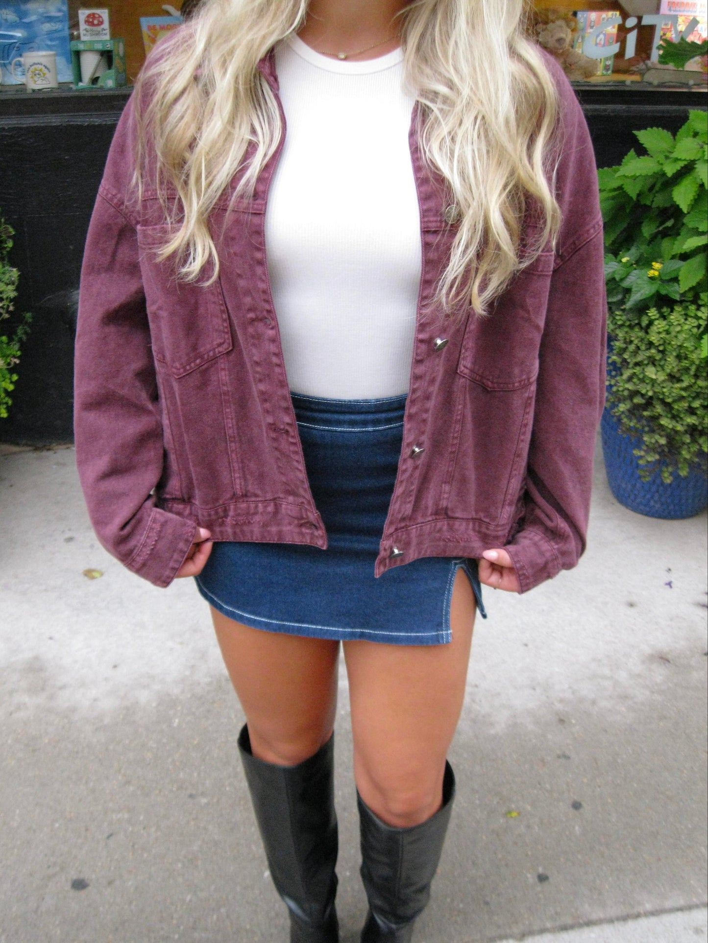 Back Together Denim Jacket