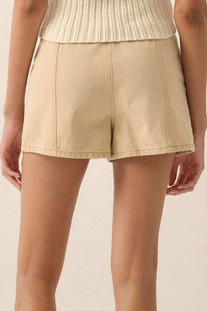 Brand New Day Denim Drawstring Shorts