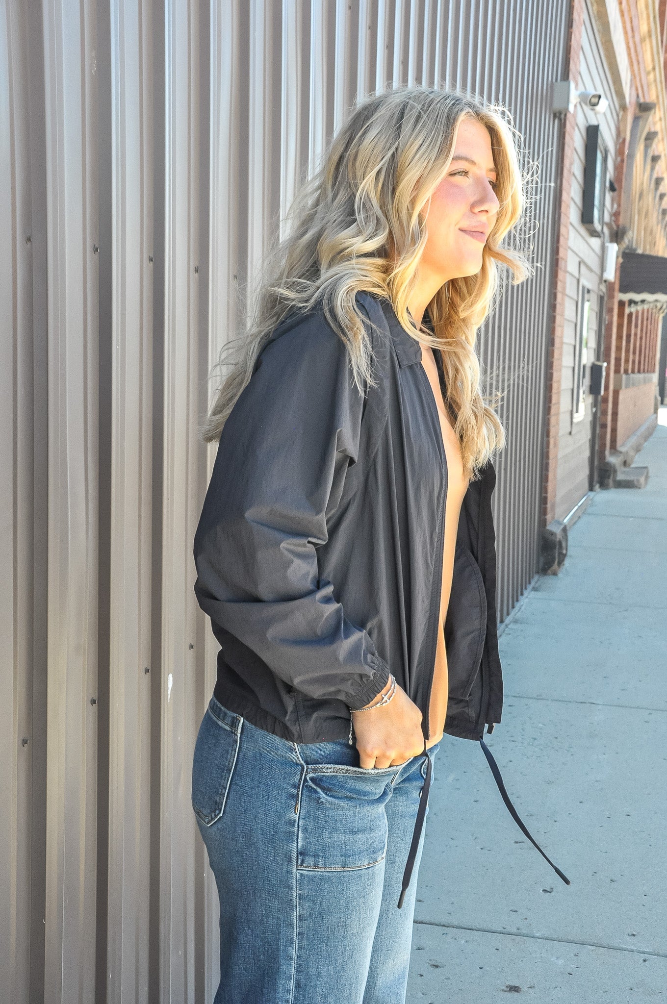 Water Resistant Collared Jacket