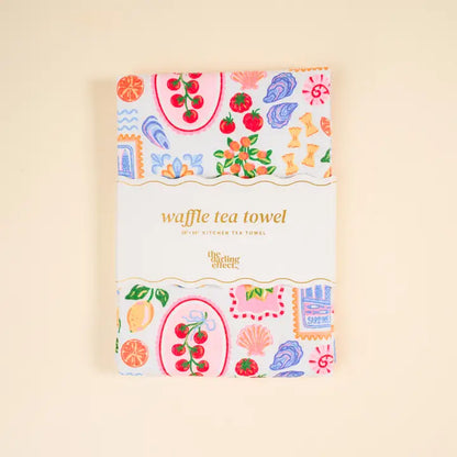 Ciao Bella Waffle Tea Towel