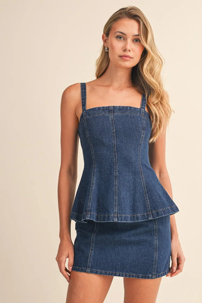 Dolly Denim Top