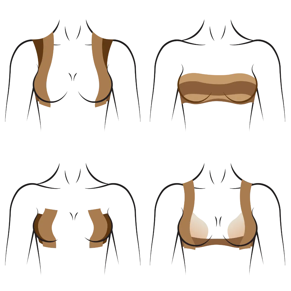 Body Contour Tape (Dark)