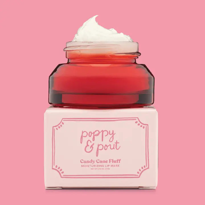 Candy Cane Fluff Lip Mask