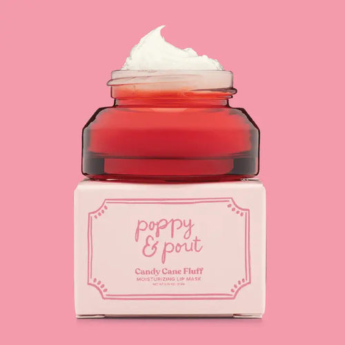 Candy Cane Fluff Lip Mask