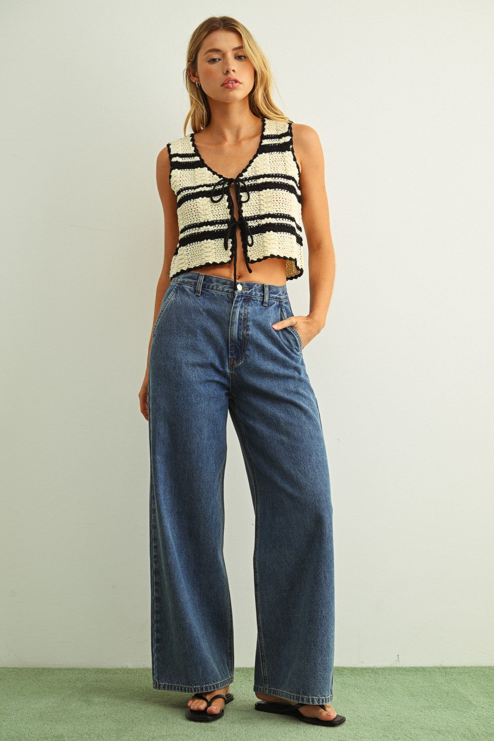 Coastal Muse Crochet Top