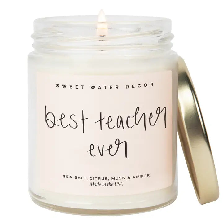Best Teacher Ever Candle