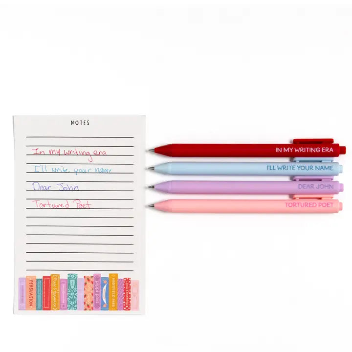 Book Tour Pen Set