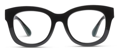 Center Stage Reading Glasses (Black +1.00)