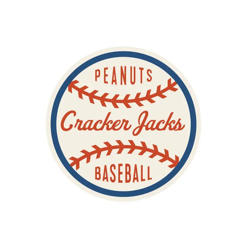 Cracker Jacks Baseball Sticker