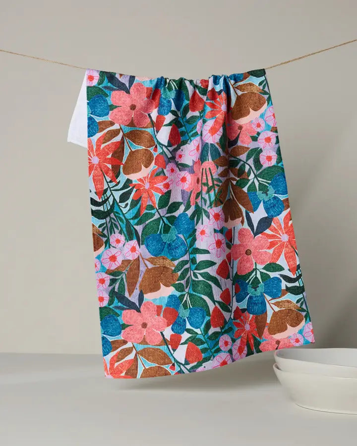 Bloom Entangled Tea Towel
