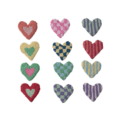 Checker Heart Coaster