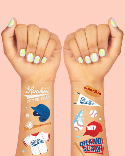 Baseball Temporary Tattoos