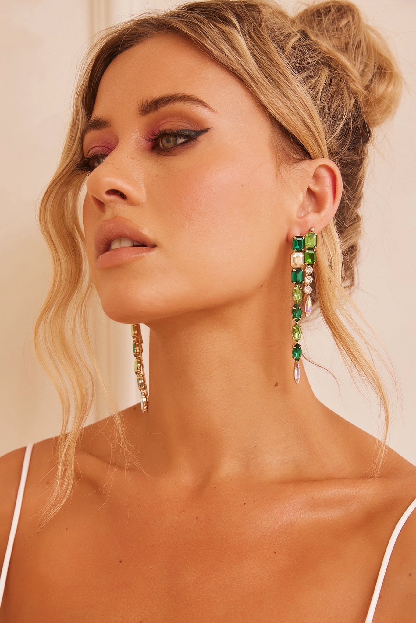 Extratropical Earrings - Green