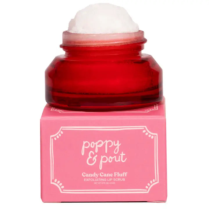 Candy Cane Fluff Lip Scrub