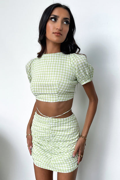 Gabby Skirt - Green