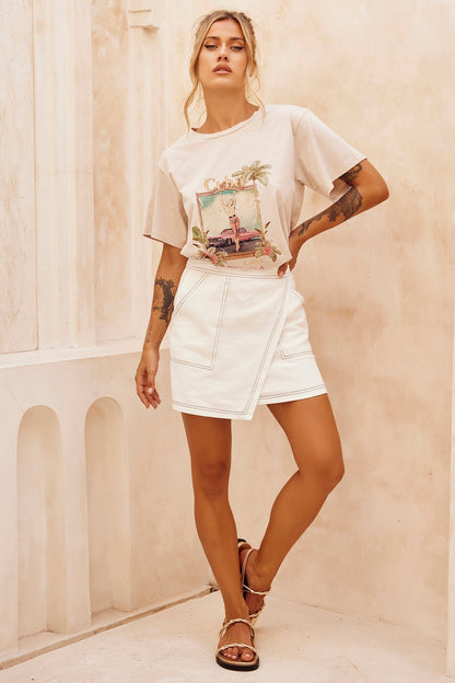 Le Island Tee - Sand