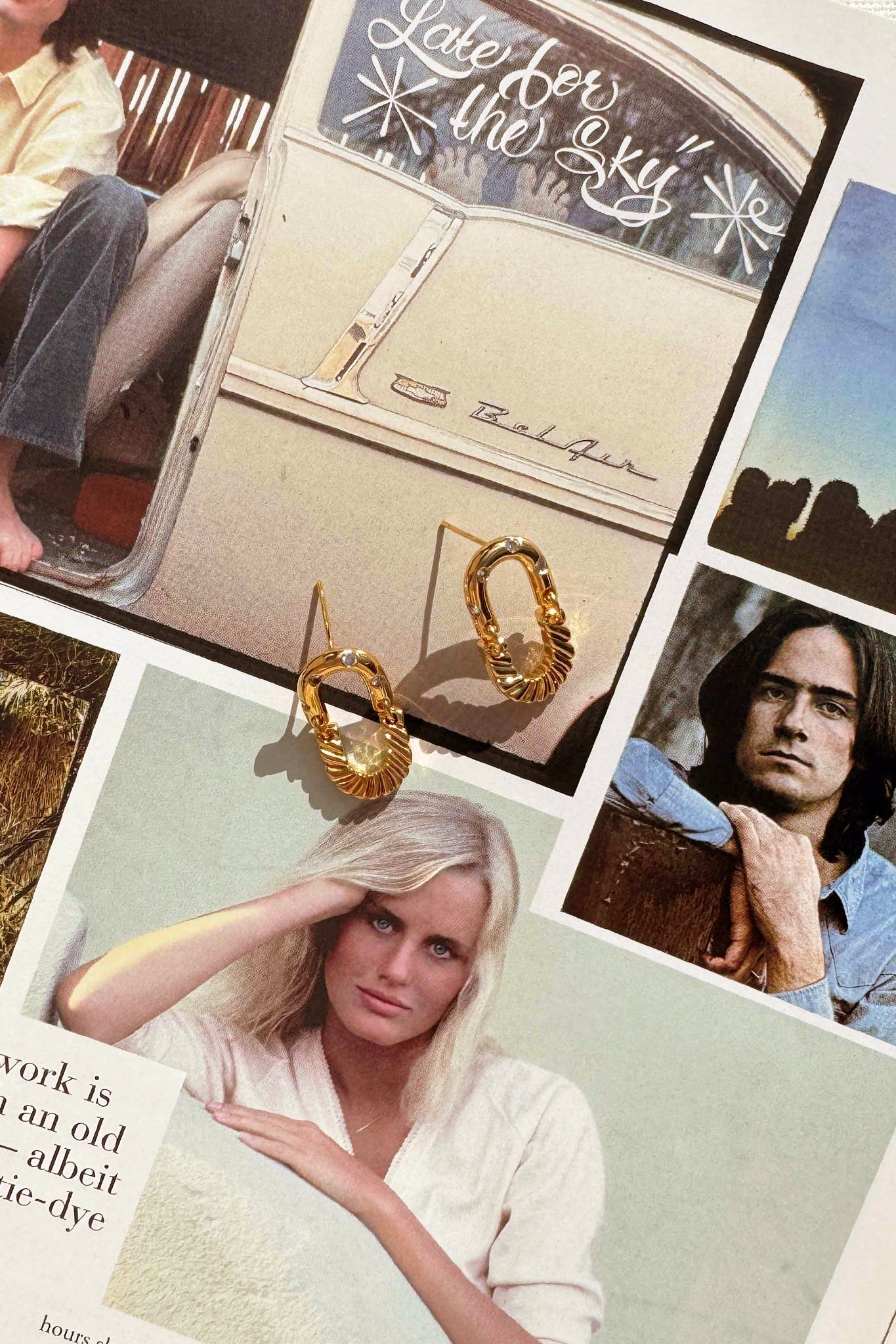 Rhythm Earrings - Gold