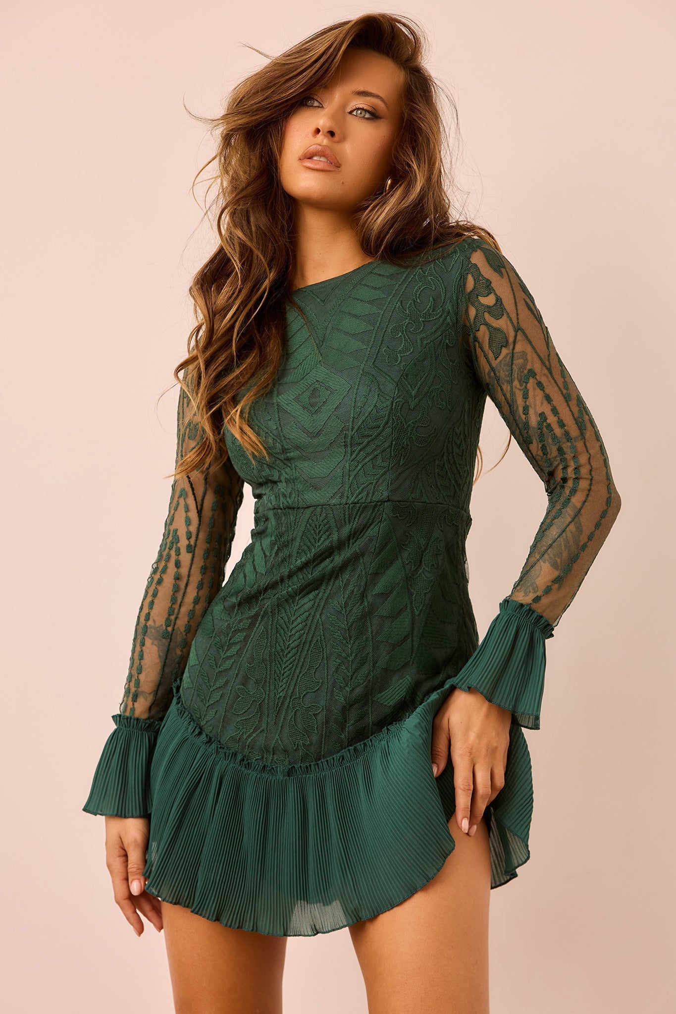The Only Muse Dress - Forest Green